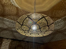 metal hanging pendant light - product photo 1