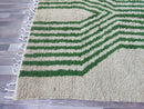 Moroccan rug Hand knotted - Beni ourain rug - all wool berber rug - Custom rug - handmade rug - Genuine lamb wool