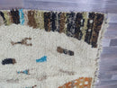 Moroccan Handmade rug ,Beni ourain Woven style Morocco wool Berber Rug, modern rug, Hand woven rug, Azilal Berber style - stylish Rug
