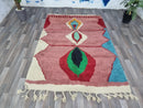 Moroccan rug Hand knotted - Beni ourain rug - all wool berber rug - Custom rug - handmade rug - Genuine lamb wool