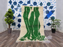 Moroccan rug Hand knotted - Beni ourain rug - all wool berber rug - Custom rug - handmade rug - Genuine lamb wool