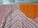 SOFT HALLWAY RUG, Beni Ourain Runner, Handmade Wool Runner Rug, Moroccan Runner, light pink Runner, Custom Moroccan Runner