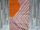 SOFT HALLWAY RUG, Beni Ourain Runner, Handmade Wool Runner Rug, Moroccan Runner, light pink Runner, Custom Moroccan Runner