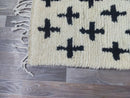 Moroccan Runner Rug,Beni Ourain Runner,Moroccan Rug Runner BeniOurain Hallway Rug,Custom Hall Runner Berber Carpet,Berber Runner,Wool Runner