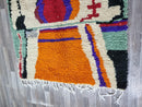 Moroccan rug Hand knotted - Beni ourain rug - all wool berber rug - Custom rug - handmade rug - Genuine lamb wool