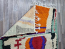 Moroccan rug Hand knotted - Beni ourain rug - all wool berber rug - Custom rug - handmade rug - Genuine lamb wool