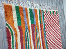 Moroccan Handmade rug ,Beni ourain style Morocco wool Berber Rug, modern rug, Hand woven rug, Azilal Berber style - white Rug Morocco