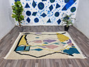 Moroccan Berber rug - Beni ourain rug - all wool berber rug - Custom area rug - handmade rug - Genuine lamb wool - Berber wool rug