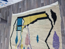 Moroccan Berber rug - Beni ourain rug - all wool berber rug - Custom area rug - handmade rug - Genuine lamb wool - Berber wool rug