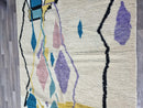 Moroccan Berber rug - Beni ourain rug - all wool berber rug - Custom area rug - handmade rug - Genuine lamb wool - Berber wool rug