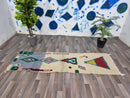 Fantastic Moroccan Runner Rug, Custom Runner Rugs, Kilim runner, Wool Rug, Berber Runner Carpet, Hallway rug