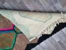 MOROCCAN HALLWAY RUG – Custom Runner rug - Handmade runner carpet – narrow morrocan rug - Berber rug- Beni ourain rug- Genuine wool rug