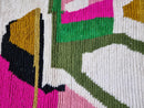 Artistic Moroccan Rug, Handmade Rug, White Rug, Moroccan Carpet, Beni Ourain Rug, Tribal Berber Rug, Authentic Carpet.