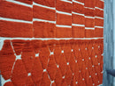 Moroccan wool rug, Luxury Beni Mrirt rug, Orange Handmade plush area rug, Berber Beni Ourain rug