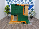 Moroccan rug sage green - handmade rug - Genuine lamb wool - berber green rug - moroccan berber rug - Beni ourain rug
