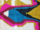 Berber Moroccan Costum rug - Moroccan Woolen carpet - New Azilal rug - Beni ouarain style - New Beni ouarain rug - fine berber rug