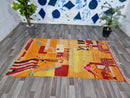 MOROCCAN WOOL CARPET-orange Moroccan Rug-Kitchen Runner Rug-Large Custom Rug-Gorgeous Beni Ourain Rug -Custom Moroccan Rug-Tribal berber Rug