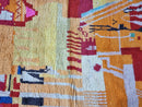 MOROCCAN WOOL CARPET-orange Moroccan Rug-Kitchen Runner Rug-Large Custom Rug-Gorgeous Beni Ourain Rug -Custom Moroccan Rug-Tribal berber Rug
