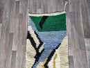 Wool runner, handmade rug morocco runner, berber entry runners, long large beniourain runner, multicolors runner.