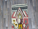 Pink Runner Rug - Berber Colorful Runner Rug - Authentic Moroccan Pink rug - Berber Runner Rug - Authentic Beni Ourain rug