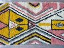 Pink Runner Rug - Berber Colorful Runner Rug - Authentic Moroccan Pink rug - Berber Runner Rug - Authentic Beni Ourain rug