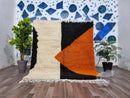 Amazing Berber Colorful Rug Morrocan, Handmade Rug 8 x 10, Carpet Morocco, Bohemian Rug 7x10 Boho, Housewarming Gift For Home
