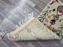 Contemporary Custom Moroccan Flatweave Rug, kilim rug for living Room, flat area Rug, flatweave colorful rug, Large Lounge kilim Rug.