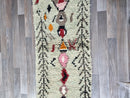 Contemporary Custom Moroccan Flatweave Rug, kilim rug for living Room, flat area Rug, flatweave colorful rug, Large Lounge kilim Rug.