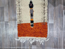 Hallway runner kilim cotton carpet Kitchen dining room rug Hand block printed area rug Stair woven cotton durries 3x10 5x10 4x15 feet