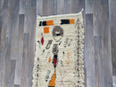 Hallway runner kilim cotton carpet Kitchen dining room rug Hand block printed area rug Stair woven cotton durries 3x10 5x10 4x15 feet