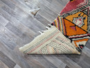 moroccan runner rug, moroccan runner, custom runner rug, runner for kicthen, moroccan wool runner, checker runner rug, checkered runner.