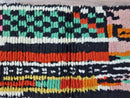MOROCCAN HALLWAY RUG – Handmade runner rug – Green narrow morocco rug – Bohemian runner carpet- Custom Beni ourain rug - Genuine wool rug