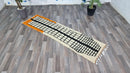 Moroccan Runner rug - hallway runner rug moroccan - White, black and Orange Beni ourain rug - Red Berber Runner rug