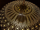 brass metal pendant light - product photo 1