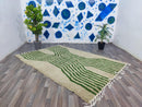 Moroccan rug Hand knotted - Beni ourain rug - all wool berber rug - Custom rug - handmade rug - Genuine lamb wool