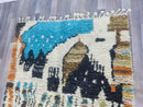 Moroccan Handmade rug ,Beni ourain Woven style Morocco wool Berber Rug, modern rug, Hand woven rug, Azilal Berber style - stylish Rug