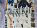 Moroccan Handmade rug ,Beni ourain Woven style Morocco wool Berber Rug, modern rug, Hand woven rug, Azilal Berber style - stylish Rug