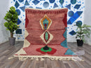 Moroccan rug Hand knotted - Beni ourain rug - all wool berber rug - Custom rug - handmade rug - Genuine lamb wool