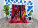Moroccan Berber rug - Beni ourain rug - all wool berber rug - Custom area rug - handmade rug - Genuine lamb wool - Berber wool rug
