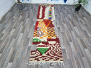MOROCCAN HALLWAY RUG – Custom Runner rug - Handmade runner carpet – narrow morrocan rug - Pink Berber rug- Beni ourain rug- Genuine wool rug