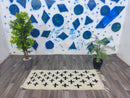 Moroccan Runner Rug,Beni Ourain Runner,Moroccan Rug Runner BeniOurain Hallway Rug,Custom Hall Runner Berber Carpet,Berber Runner,Wool Runner