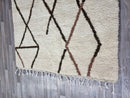 Beni ourain rug, Authentic Moroccan rug, Berber carpet, Genuine Wool rug, Handmade rug, Beni ourain style, Area rug, Tapis berbere, Teppich