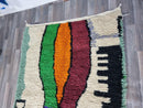Moroccan rug Hand knotted - Beni ourain rug - all wool berber rug - Custom rug - handmade rug - Genuine lamb wool