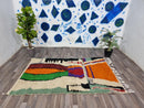 Moroccan rug Hand knotted - Beni ourain rug - all wool berber rug - Custom rug - handmade rug - Genuine lamb wool