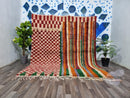 Moroccan Handmade rug ,Beni ourain style Morocco wool Berber Rug, modern rug, Hand woven rug, Azilal Berber style - white Rug Morocco