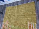 LUX MUSTARD RUG, Custom Moroccan Mrirt Rug, Handmade Berber Yellow Rug, Large Tufted Rug, High Quality Sheep Wool Carpet, Shag Area Rug.