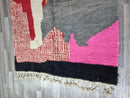 Costum Moroccan Colorful Rug - Moroccan Woolen carpet - New Azilal Rug - Boujaad Style - New Beni Ouarain Rug - colorful Fine Berber Rug