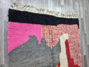 Costum Moroccan Colorful Rug - Moroccan Woolen carpet - New Azilal Rug - Boujaad Style - New Beni Ouarain Rug - colorful Fine Berber Rug