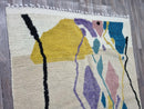 Moroccan Berber rug - Beni ourain rug - all wool berber rug - Custom area rug - handmade rug - Genuine lamb wool - Berber wool rug