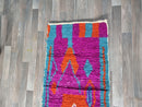 Custom runner rug, Custom moroccan rug, Handmade rug, Berber runner rug, bohemian rug, Beni ourain rug, Moroccan rug, Wool rug
